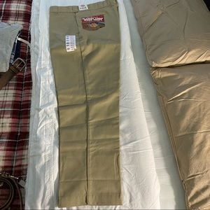 Dickies Basics Flannel Lined Work Pants Treated W/ Scotchgard Perfect for Winter